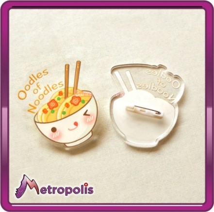 Custom Pin Acrylic